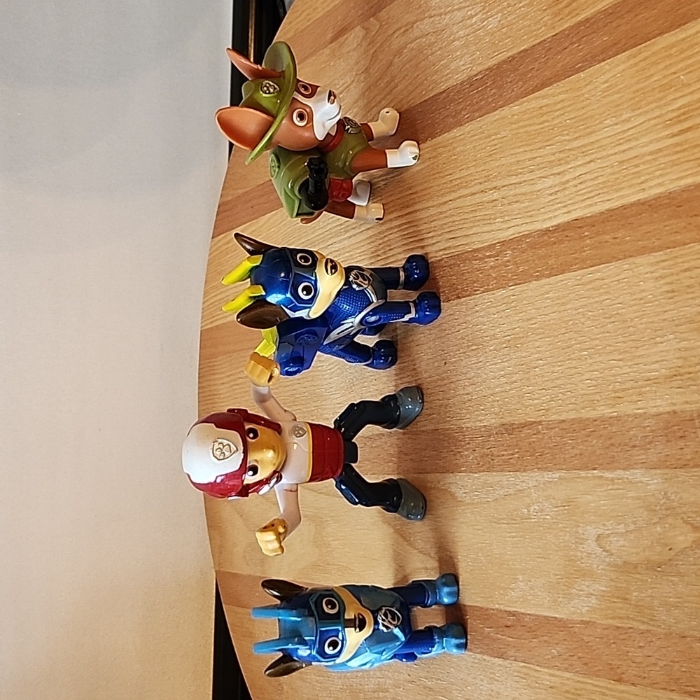 Lot of four Paw Patrol Toys